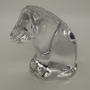Atlantis Vintage Crystal Hound Dog Made of Crystal in Sweden Dog Lovers Charm